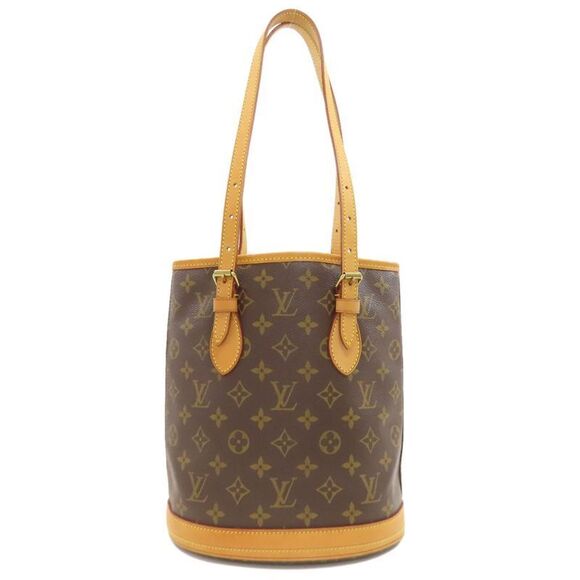 Louis Vuitton M42238 Bucket PM Handbag Monogram Canvas Women's - Picture 2 of 15